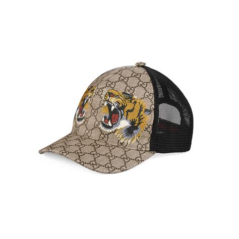 casquette gucci supreme tigre|Gucci tiger.